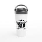 Top Dad 443ml (15oz) Stainless Steel Travel Mug