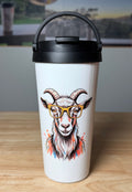 "GOATED" Easy Carry Travel Mug (443ML)
