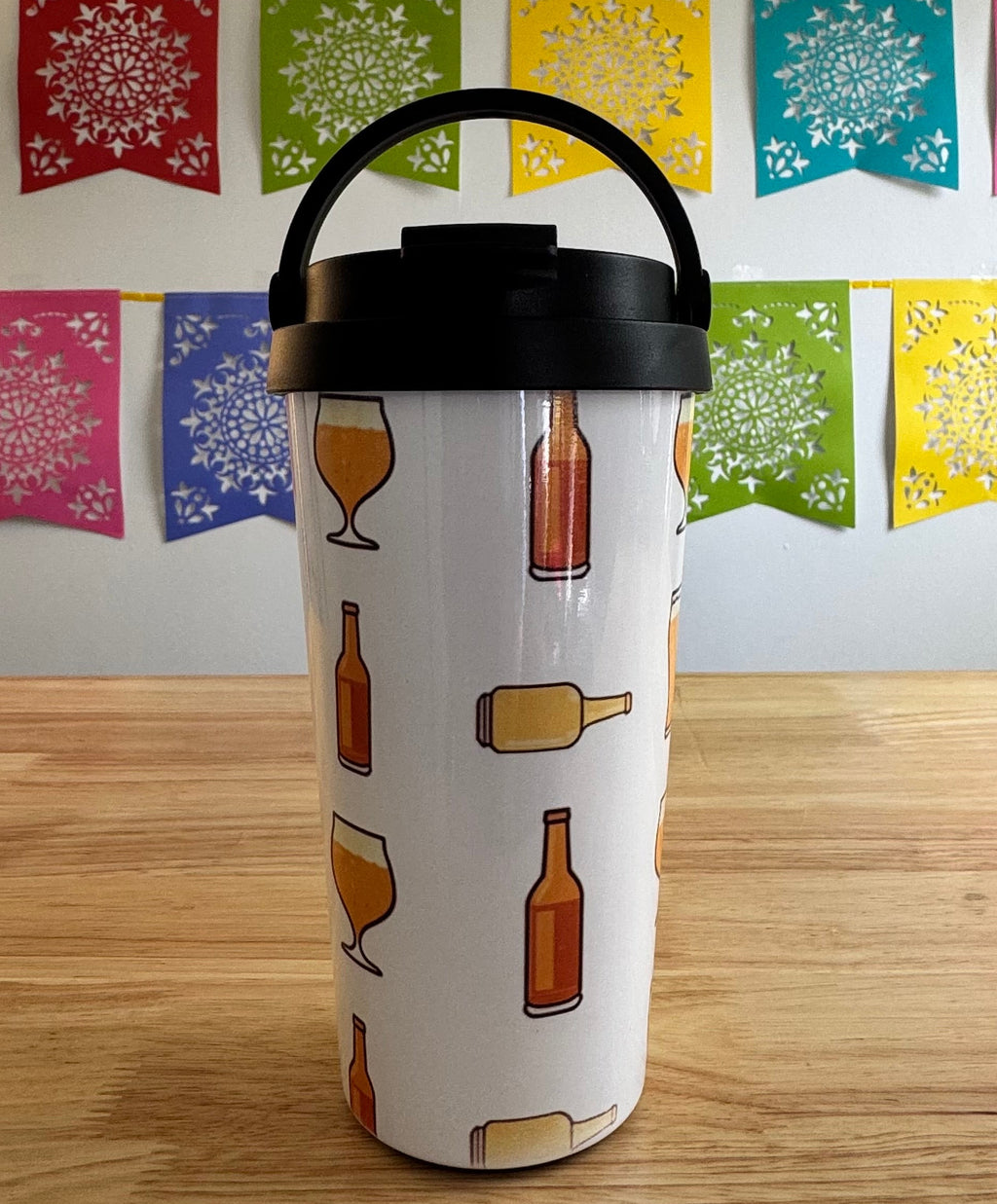 Beer Travel Mug (not quite right print)