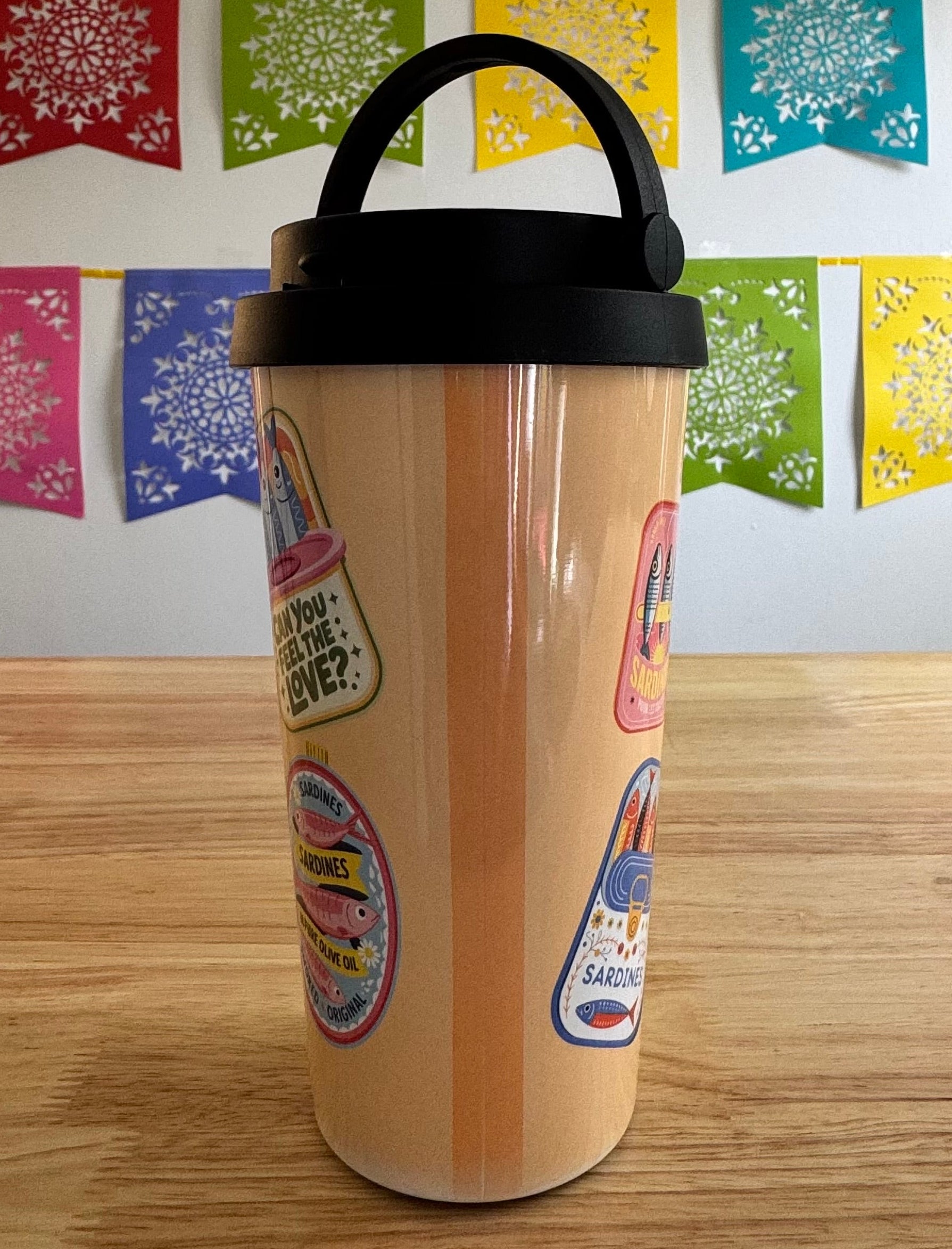 Sardines 2 Travel Mug (not quite right print)