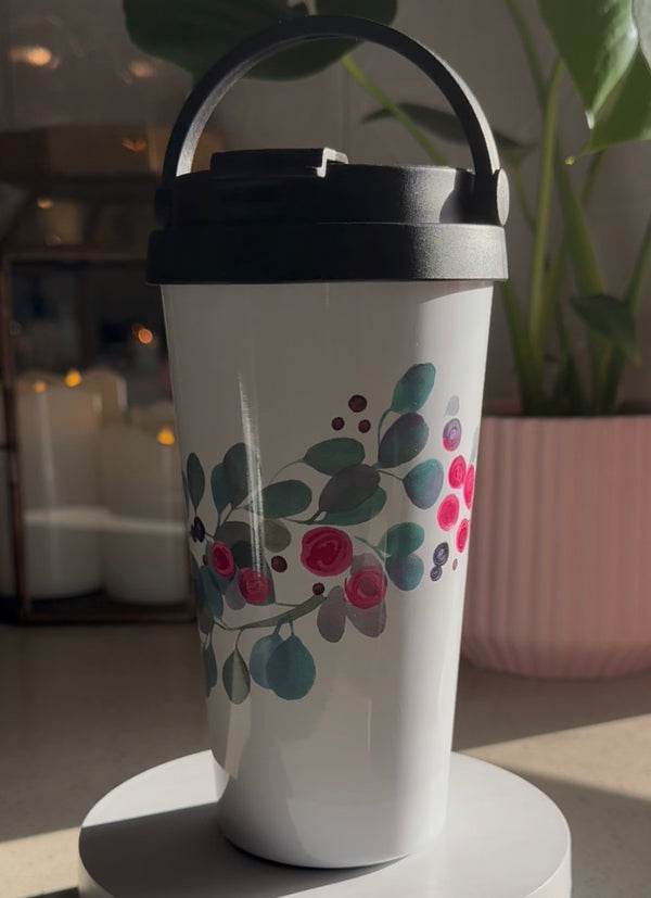 "Elodie" Easy Carry Travel Mug