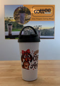 "Daphne Dashy" Easy Carry Travel Mug