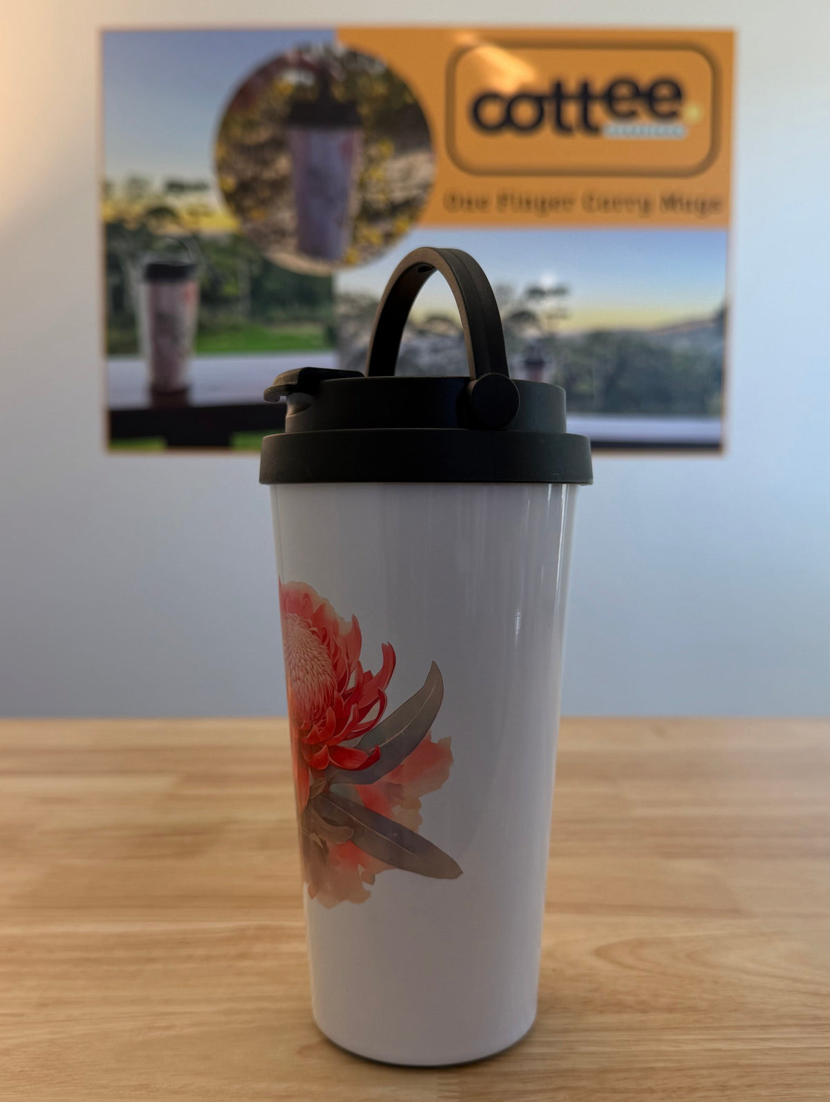 "Floriella" Easy Carry Travel Mug