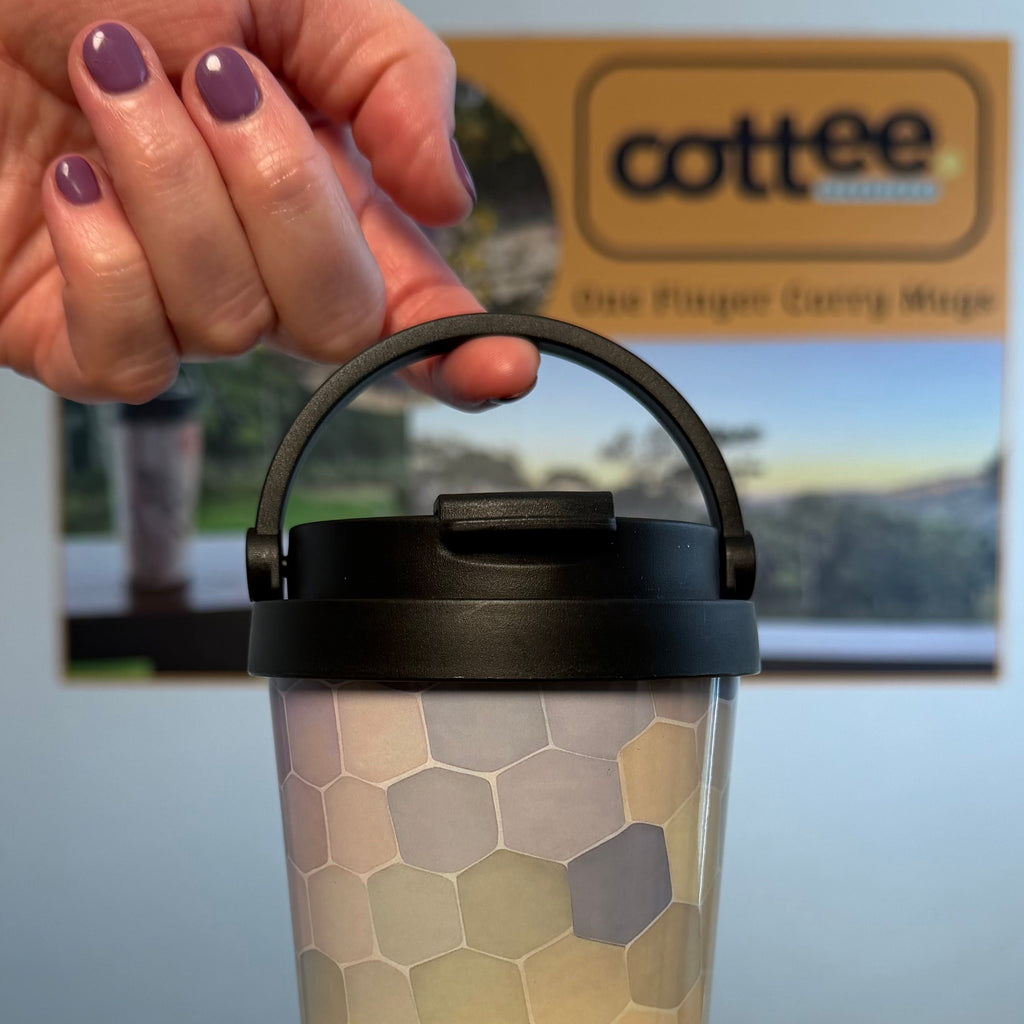 "Pretty Pastels" Easy Carry Travel Mug (443ML)