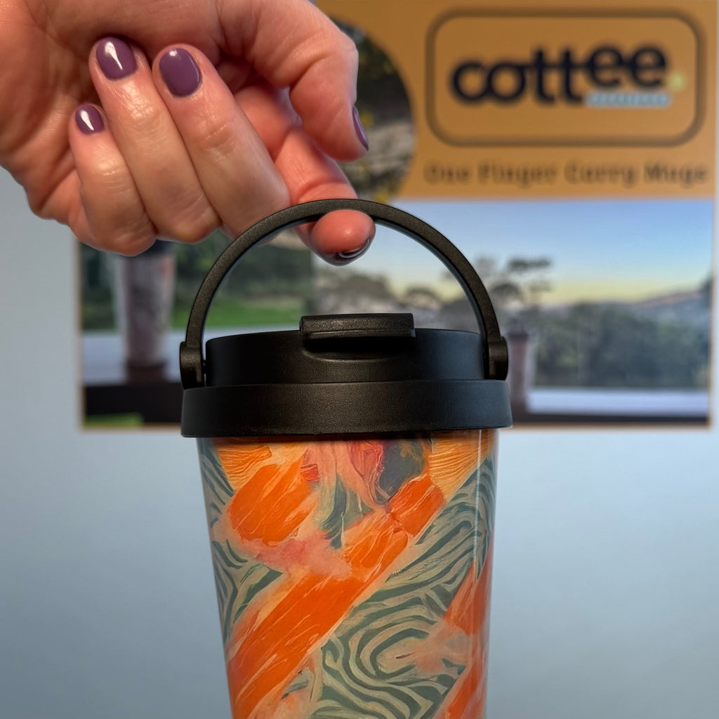 "Trip" Easy Carry Travel Mug (443ML)