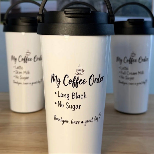 Personalised "My Coffee Order"&nbsp;