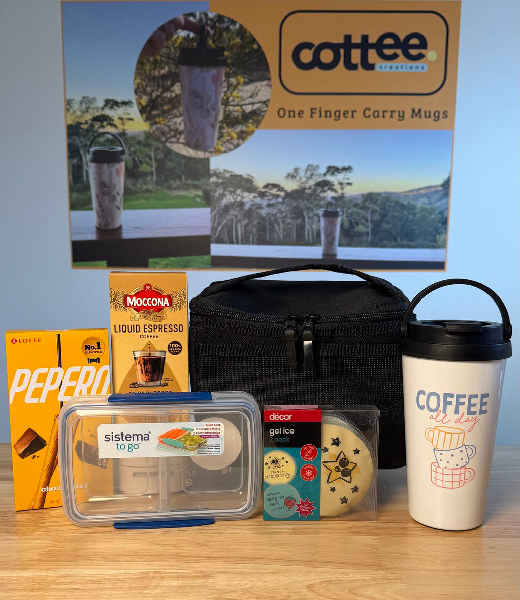 On-The-Go Pack 2 (choose your mug design) - Cottee Creations