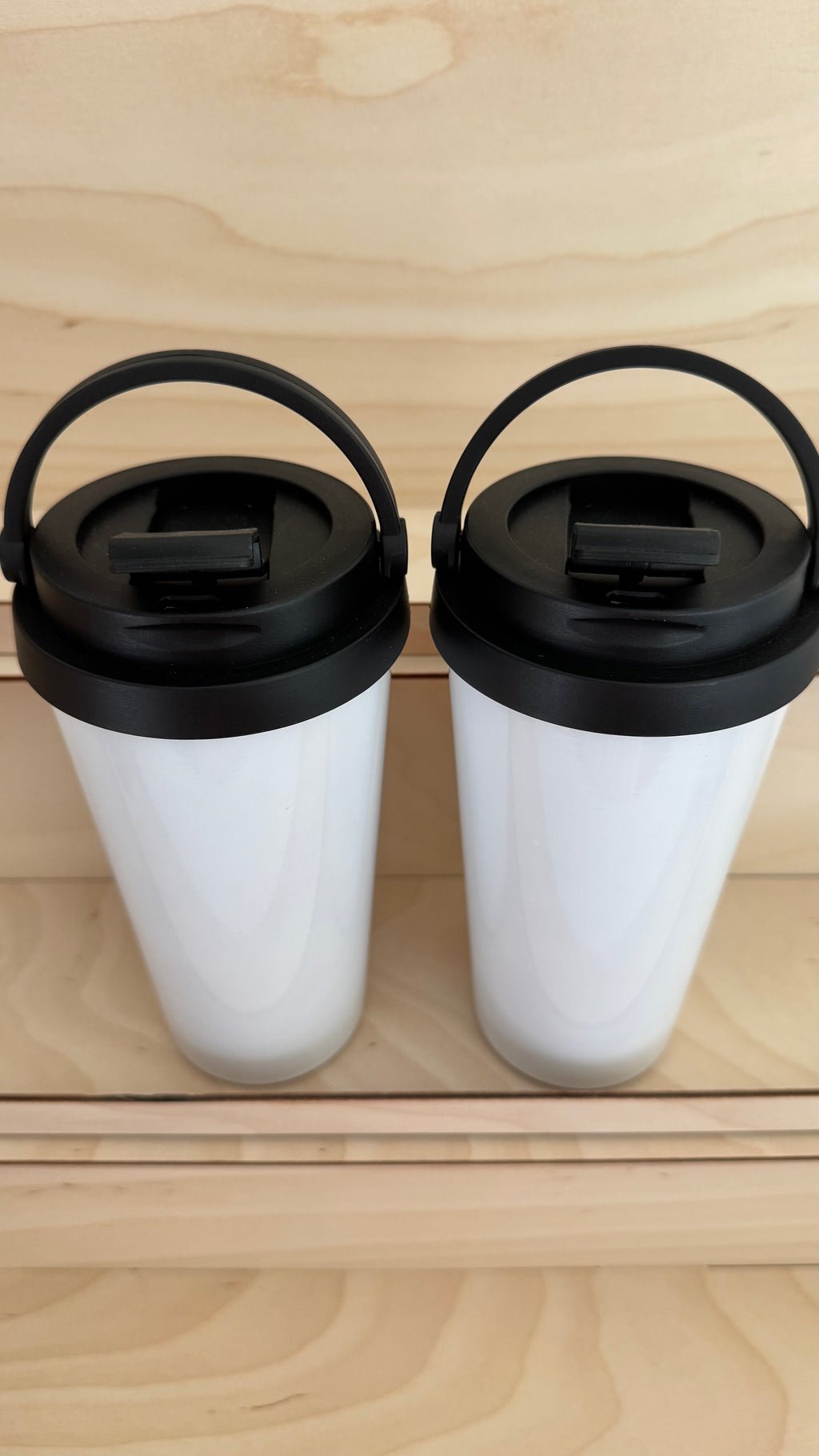 CHOOSE YOUR DESIGNS 2 Pack Easy Carry Travel Mugs - Cottee Creations