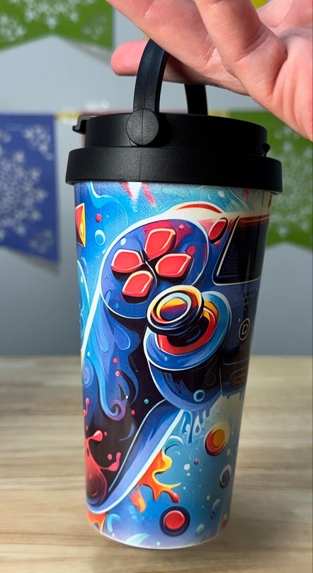 "Gary" Easy Carry Travel Mug
