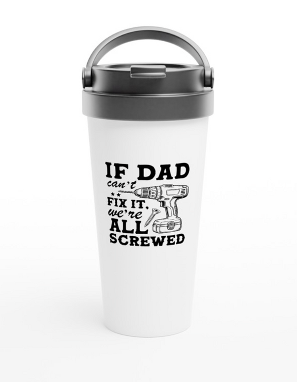 "Barry" 443ml (15oz) Stainless Steel Travel Mug