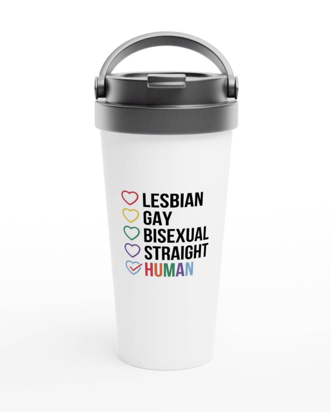 443ml (15oz) Stainless Steel Travel Mug - Cottee Creations