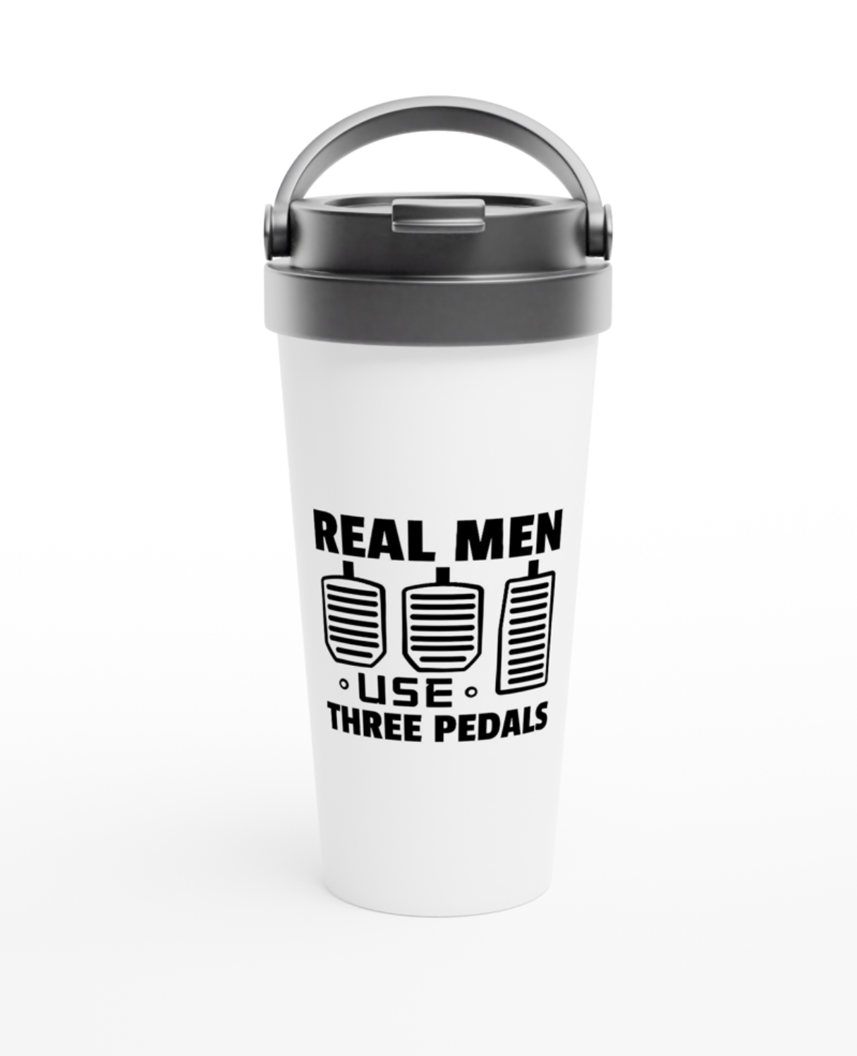 Real Men Use Three Pedals Coffee Lover Mug Gift Pack - Cottee Creations