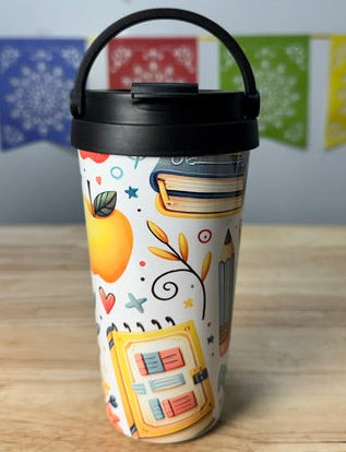 "Mrs Brown" Easy Carry Travel Mug