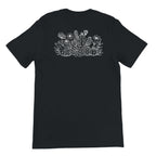 Minimalist Wildflowers Crewneck T-shirt - Cottee Creations