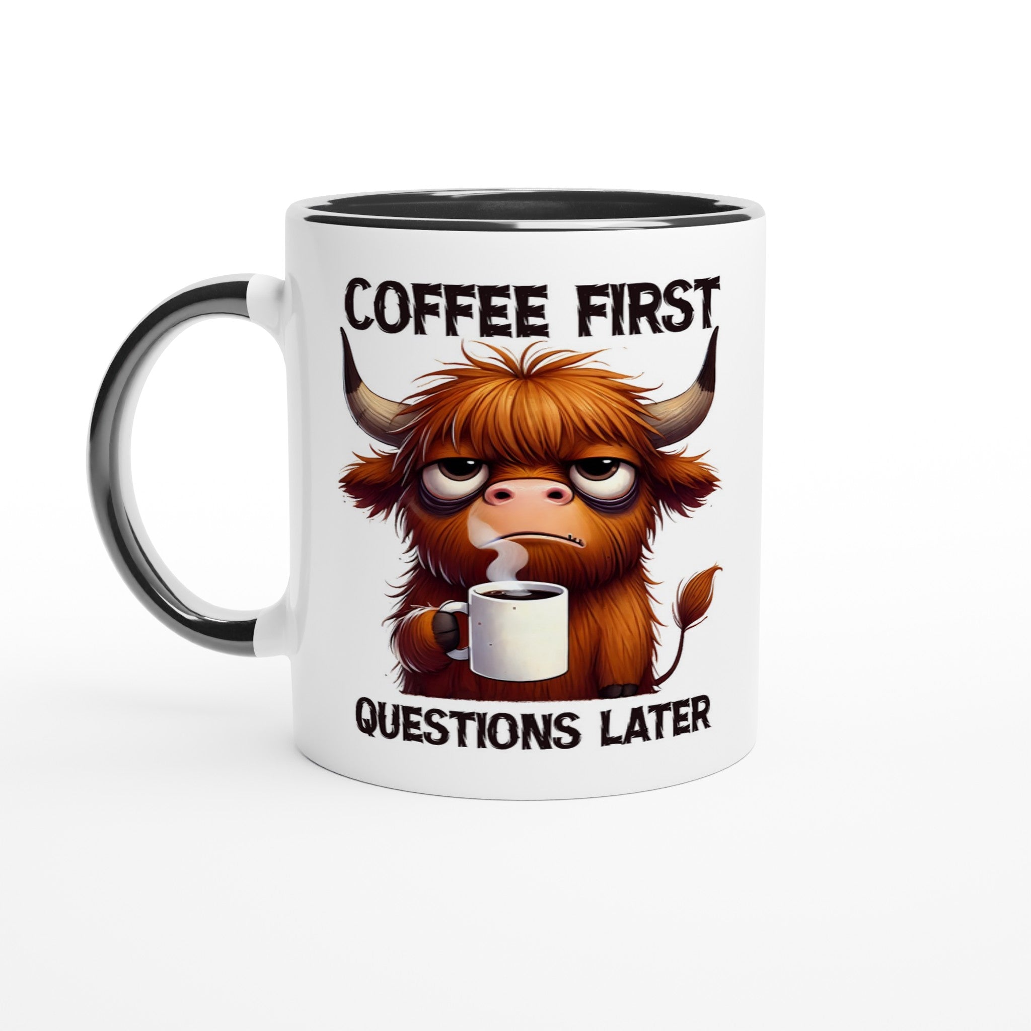 Coffee Bull Ceramic Mug - Cottee Creations
