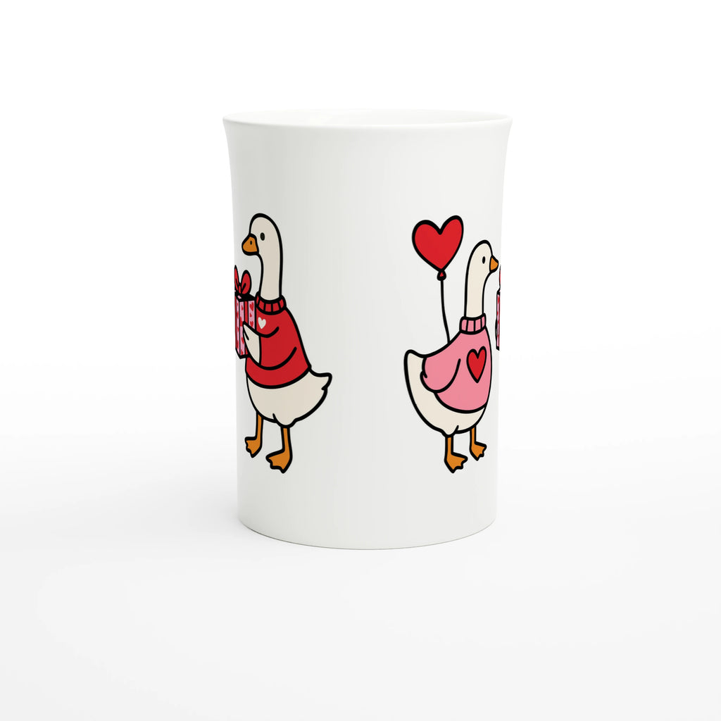 Love Birds Porcelain Tea Cup Pair