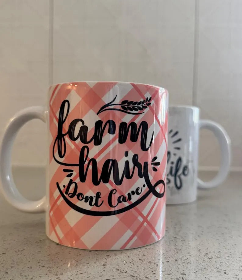 Farm Life Mug set of 2 - Cottee Creations
