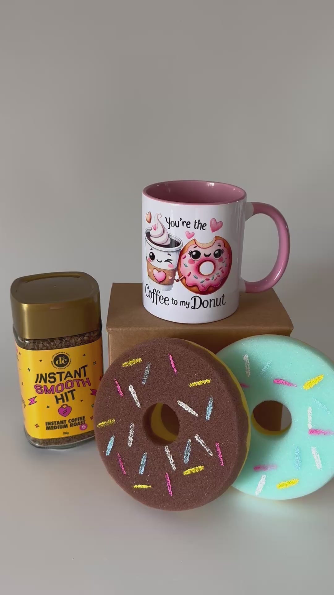 Coffee to my Donut Valentines Gift Pack