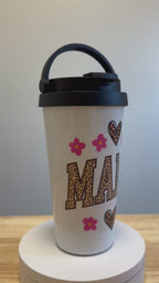 Mama 443ml (15oz) Stainless Steel Travel Mug 1
