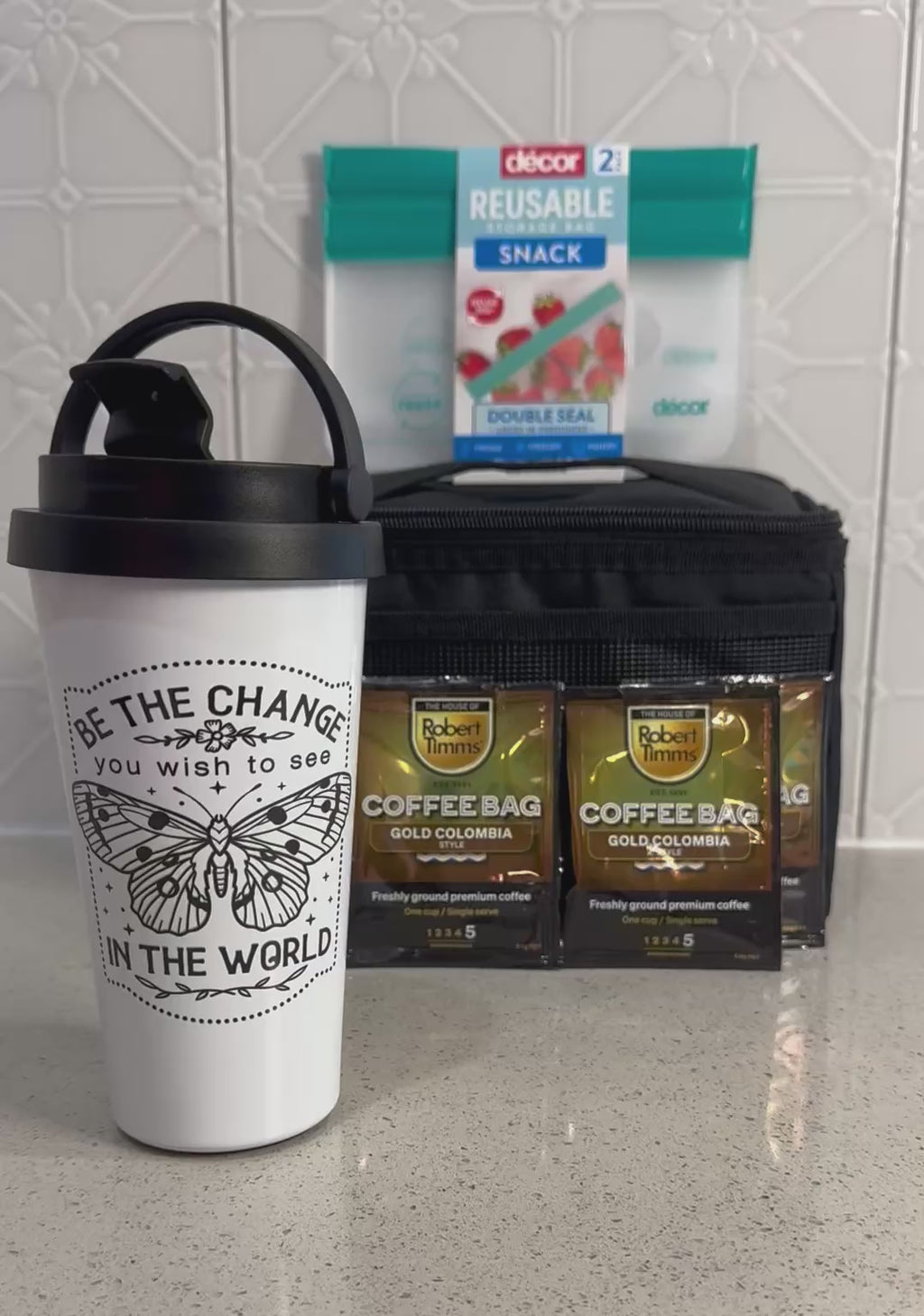 Coffee and Lunch Bag gift pack