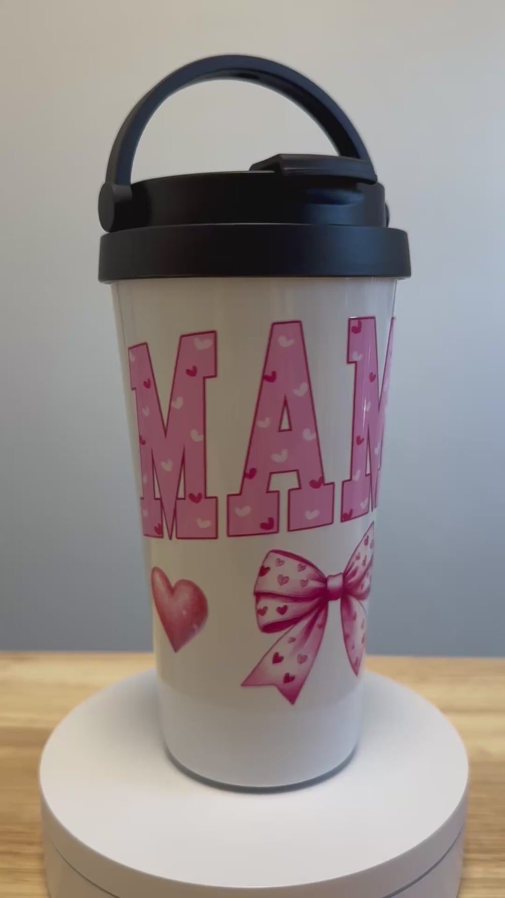Mama 443ml (15oz) Stainless Steel Travel Mug 4