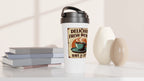 Fresh Brewed Coffee 443ml (15oz) Stainless Steel Travel Mug - Cottee Creations